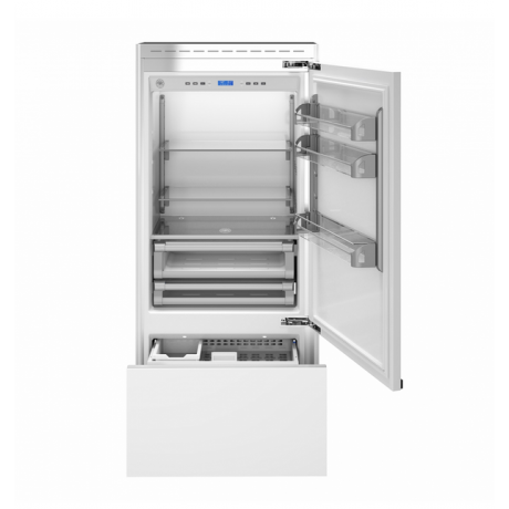 BERTAZZONI REF905BBRXTT/24PRO Εντοιχιζόμενος Ψυγειοκαταψύκτης LUXURY SLOT-IN 90cm Inox
